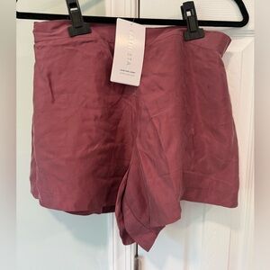 Athleta Calm Cool Sleep Short-Tawny Rose-Size M-NWT Women’s Purple Silky